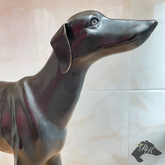 Regal All-Weather Bronze Greyhound Art Statement